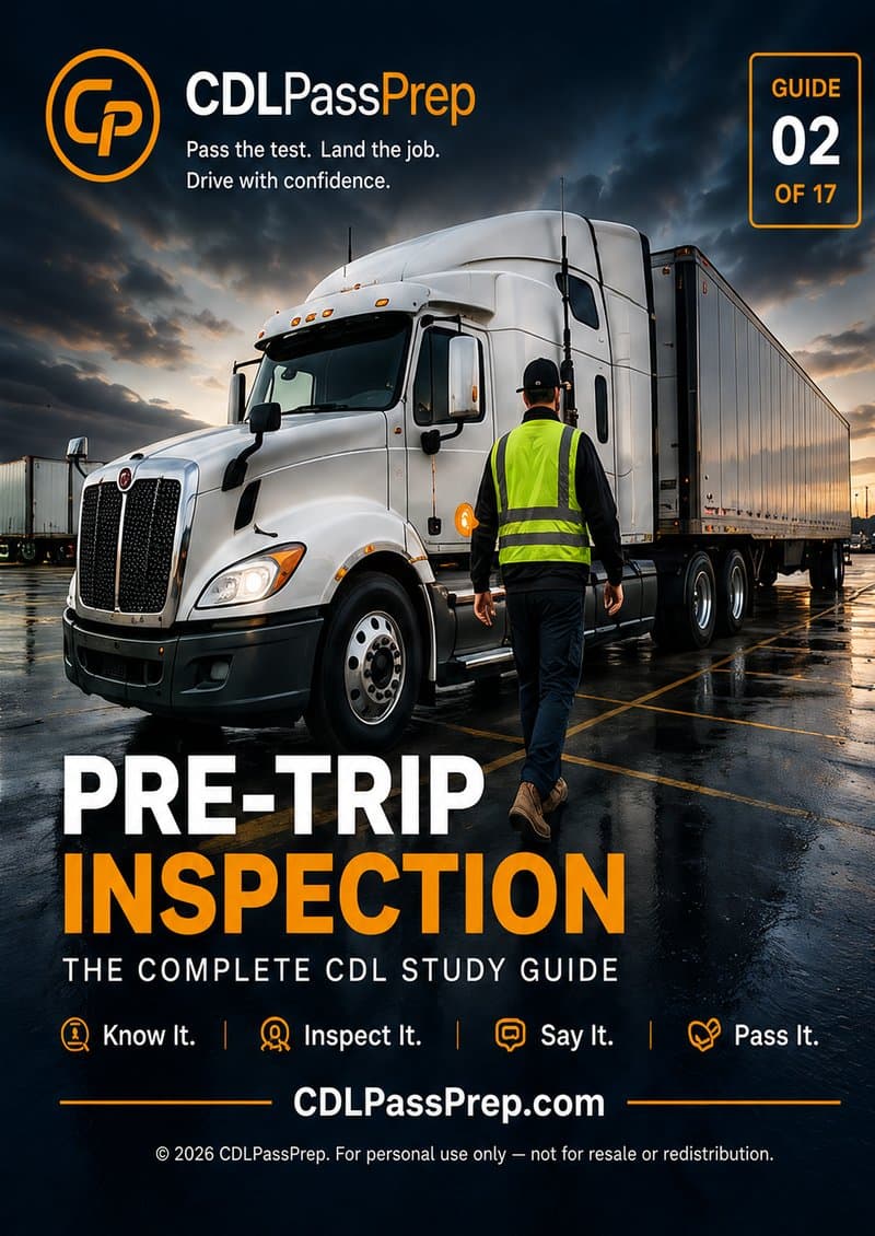 Pre-Trip Inspection — CDLPassPrep guide 2 of 17 cover