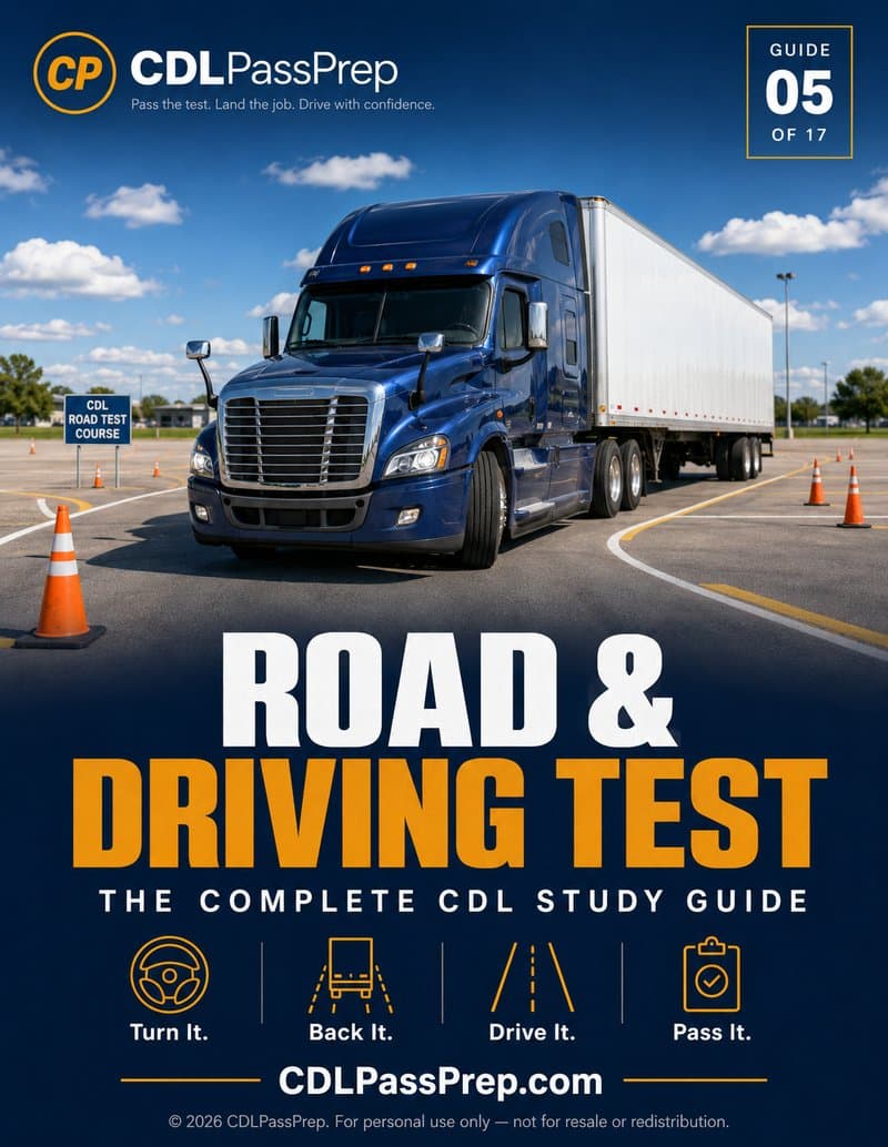 Road & Driving Test — CDLPassPrep guide 5 of 17 cover