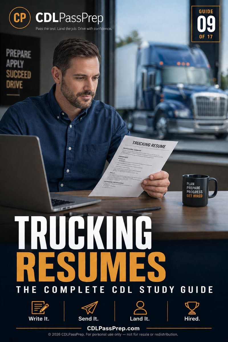 Resume Templates — CDLPassPrep guide 9 of 17 cover