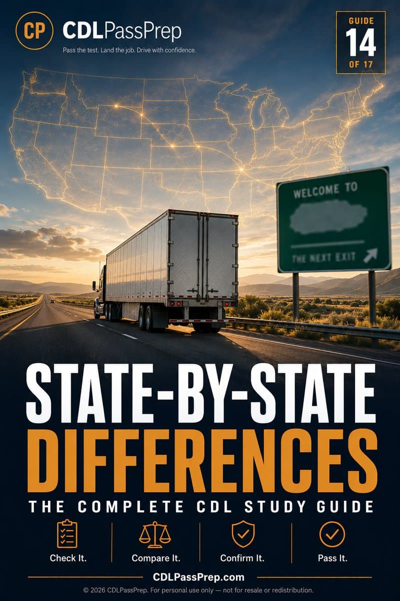 State-by-State Differences — CDLPassPrep guide 14 of 17 cover