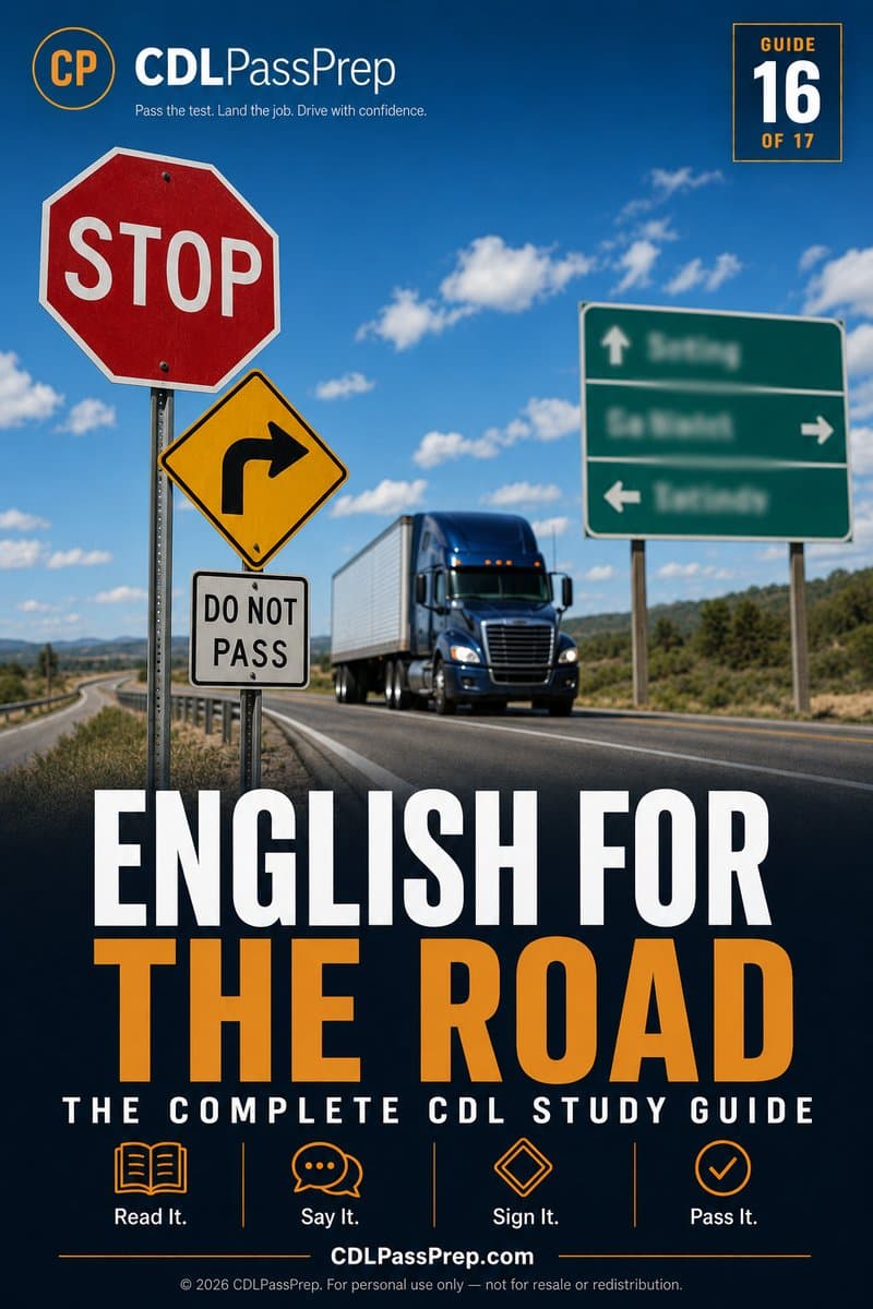 English Proficiency Prep — CDLPassPrep guide 16 of 17 cover